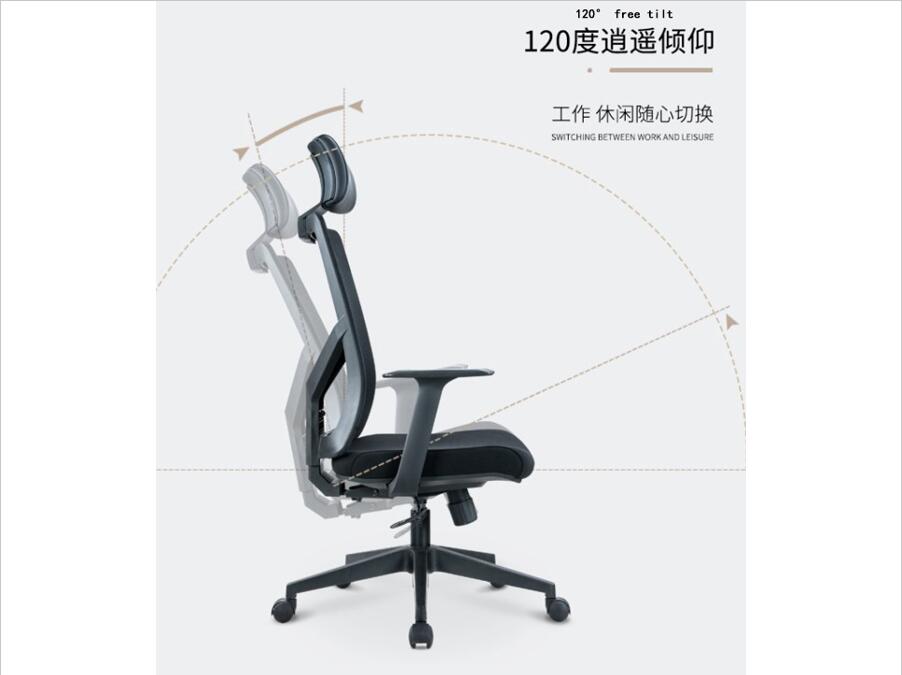 Executive Ergonomic Office Chair with Traditional Design Style and BIFMA Certificate