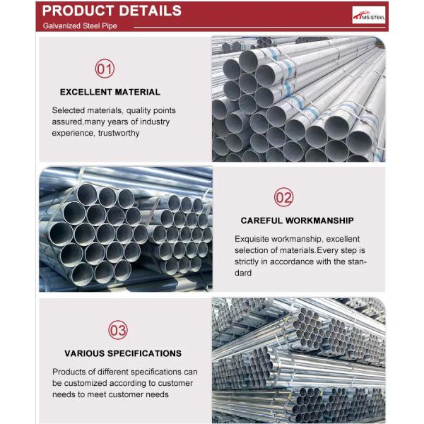 2 X 3 Galvanized Steel Rectangular Tube Box Section Pipe 100x50 ERW