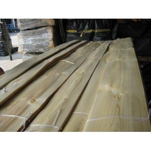 China Sliced Natural Knotty Pine Wood Veneer Sheet wholesale