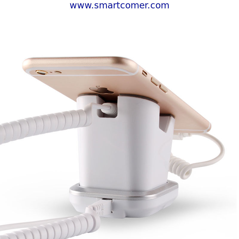 COMER smart phone anti theft alarm locking system display rack stand holder with independent alarm sensor