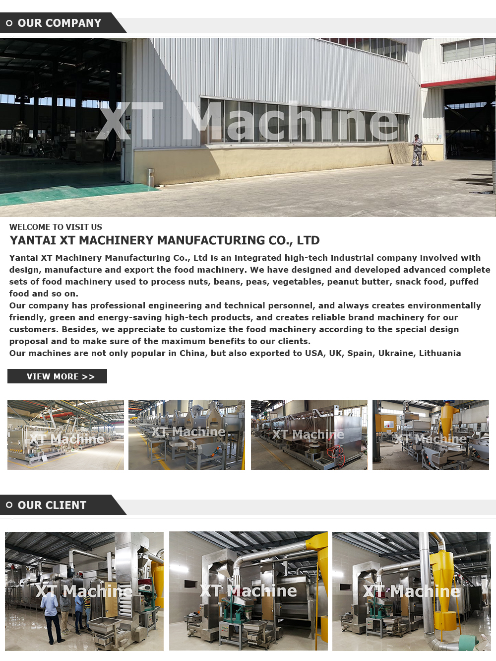 8 ton/h Peanut Grading Machine 5 Layers For Seed Separating