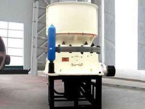 Single Bar Gyratory Cone Crusher Machine Hydraulically Adjusted Three Cooling Model