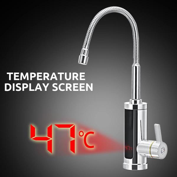 SS304 Kitchen Instant Hot Water Tap 220 Volt fast electric faucet