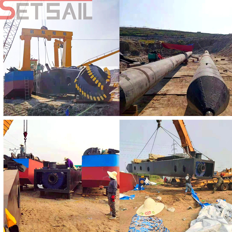 Diesel Engine Sand Cutter Suction Dredger for River Mud