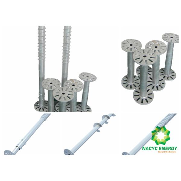 Durable Customized Design Solar Ground Screws / Fence Post Ground Screw