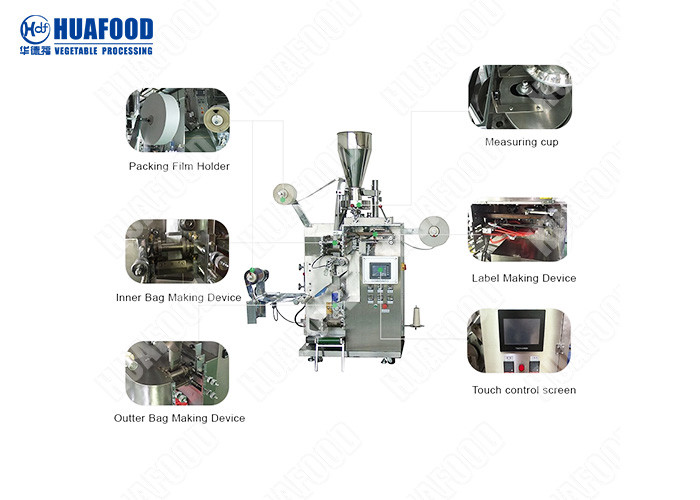 Tea 5 Gram Automatic Food Packing Machine With Envelope