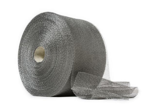 Quality SS304 0.28mm Knitted Wire Mesh Tape Roll Width 200mm for Liquid Filter for sale