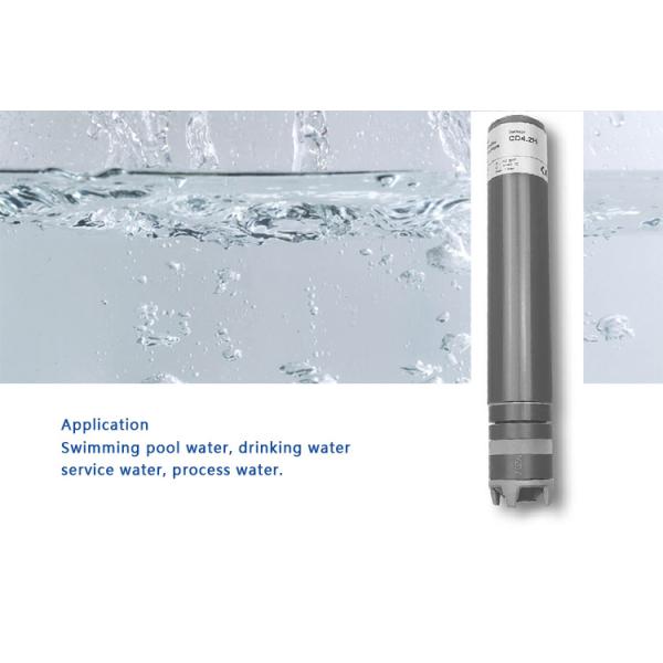 2 Electrode Chlorine Dioxide Sensor Membrane Covered Water Quality Probe