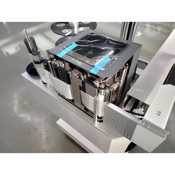 Semi-automatic Label Applicator with Built-in Thermal Printer and QR Code Printing