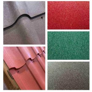China Z120 JIS G3313 Matt Color Coated Steel Sheet PPGL Beckers on sale