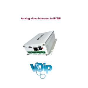 China DK103 Onvif Analog Intercom To Ip Converter Supports SIP Standard 2.0 wholesale
