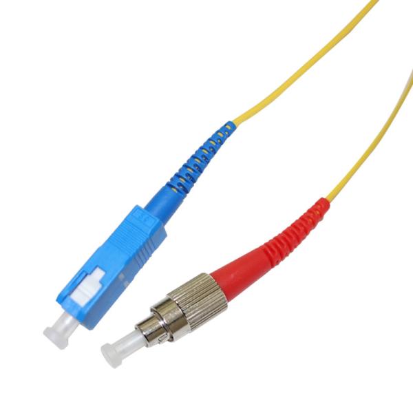 4m G655 Fiber Optic Patch Cord FC UPC To SC UPC Single Mode Simplex