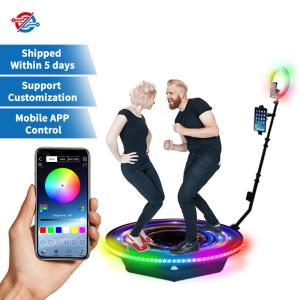 China 16cm Portable Photobooth Party Supplies 360° Automatic Rotating wholesale