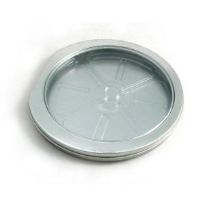 Window top lid CD tin case