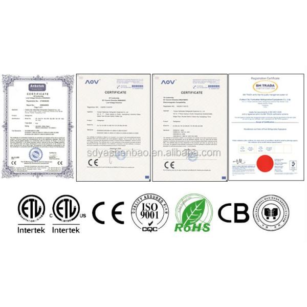 Multiscene Commercial Beverage Refrigerator SUS304/201 For Cold Drinks