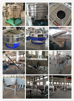 EC-CV-26 Good quality 1-5 Layers Customized Milk Powder Industry Series Circular Vibratory Screen