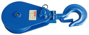 China 2T - 85T Heavy Duty Sheave Block Pulley , Powder Coated Single Block Pulley on sale