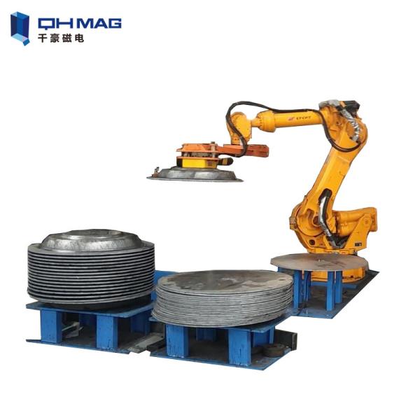 Quality Robot Arm Lifting Material Handling Magnets QHMAG AC 220V for sale