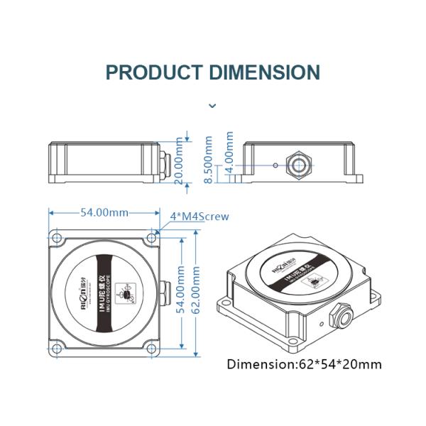 TL725D OEM Micro MEMS Gyroscope Sensor UAV