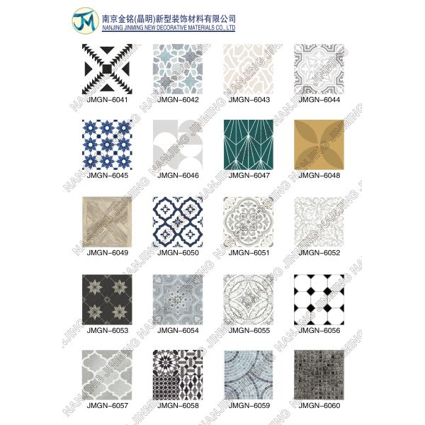 kitchen PVC Self Adhesive Retrol Floor Tile size of 12 inch by 12 inch