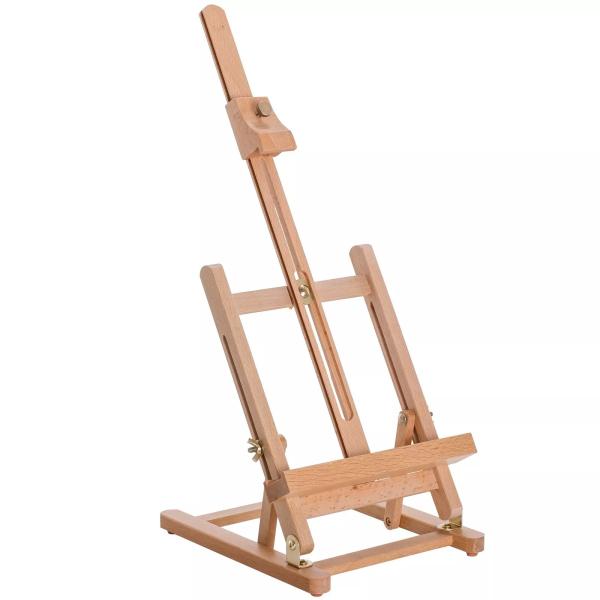 Quality H Frame Tabletop Wooden Easel Stand Art Display Easel For Painting And Displaying for sale