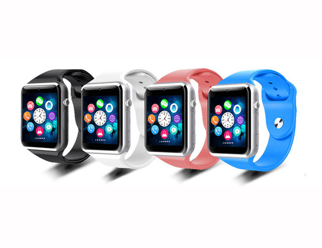 Colorful Bluetooth Digital Smart Watch With GSM Sim Touch Screen For Phones