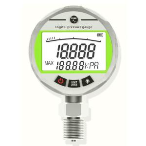 China 60mm Dial 4 Digits LCD Display Digital Pressure Gauge RS485 on sale