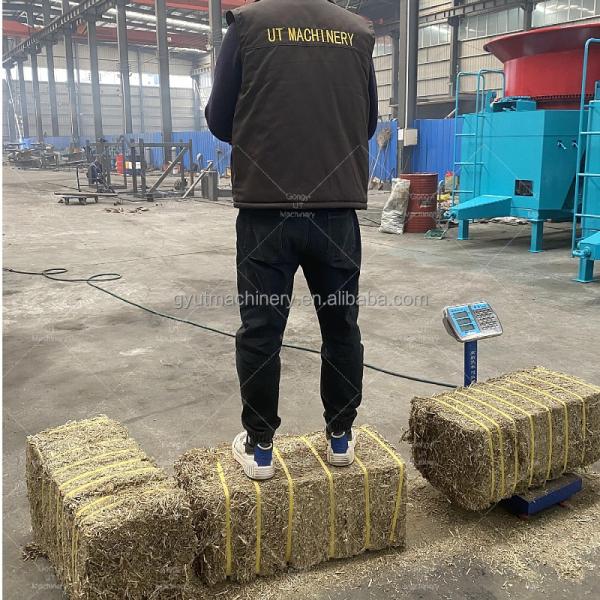 3400*2600*1600mm Silage Baler Wrapper Machine for Pressing Peanut Shells