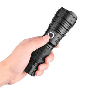 China High Powered LED Torch Flashlight With 1500 Lumens Super Bright wholesale