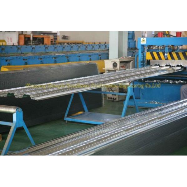 600mm / 688mm Waterproof Steel Floor Decking Sheet For Steel Structure