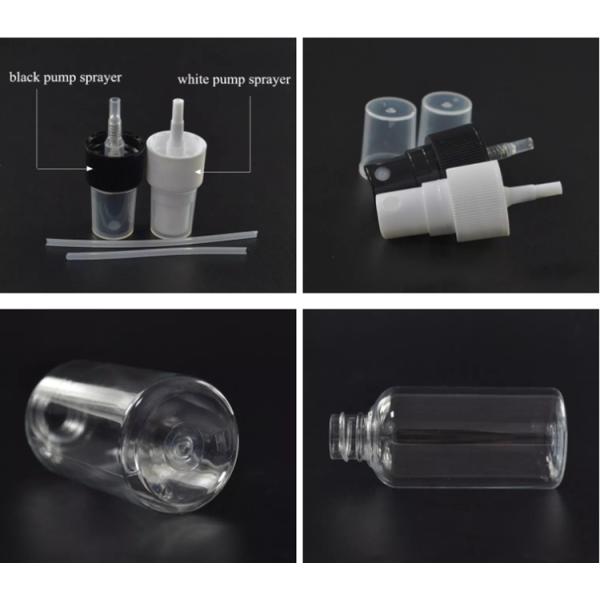 30ml 50ml 60ml 100ml 120ml 250ml empty cosmetic Pet Plastic mist perfume Spray Bottle Mini Plastic PET Spray Bottle