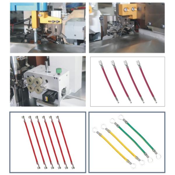RS-01G Automatic Two-Side Wire Crimping Machine With Servo Motor