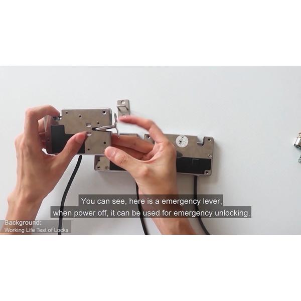 430 Stainless Steel 5V 1.75W Electric Motor Lock For Metal Locker