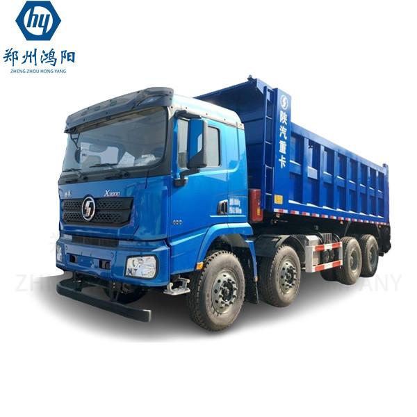 Quality Heavy X3000 Shacman Dump Truck 375HP Tipper Dump Trailer 8X4 Euro2 for sale