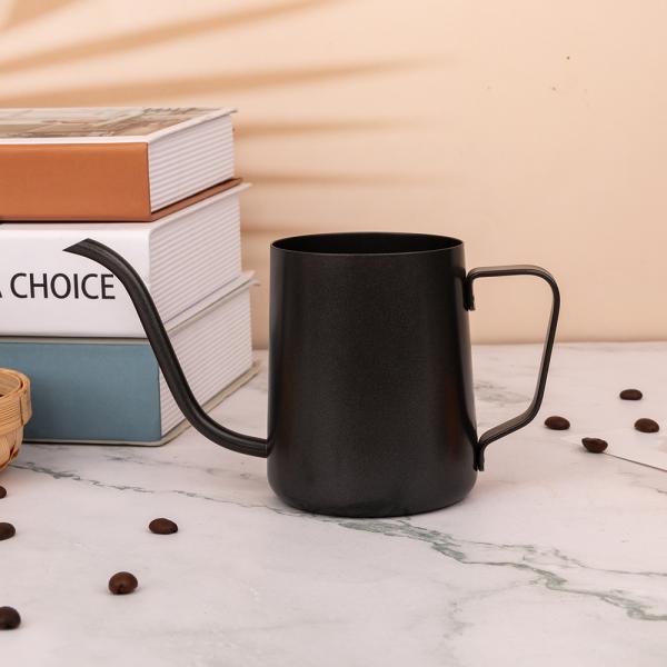 Long Over Spout Hanging Ear Coffee Pot Coffee Filter Accessories Stainless Steel