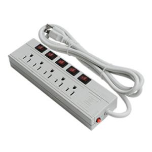 Universal White Extension Cord Socket For Home Appliance