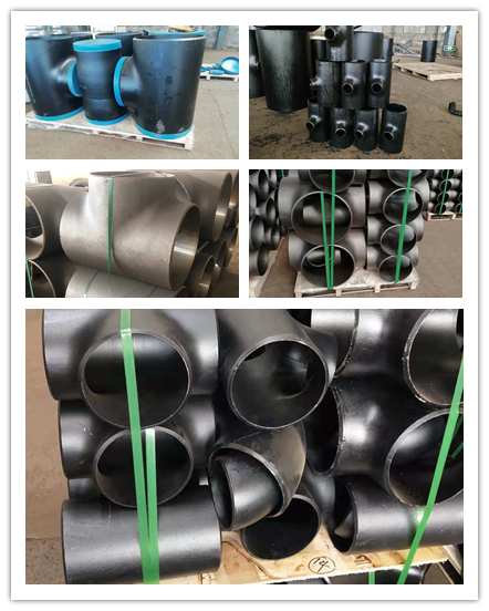 Butt Welded Three Way Jis Carbon Steel Tee Sch60 Sch80