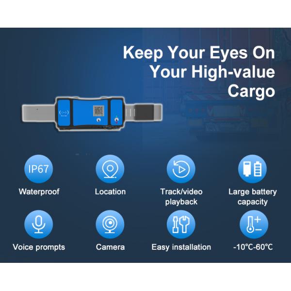 Jointech Cargo Camera GPS Tracker Lock