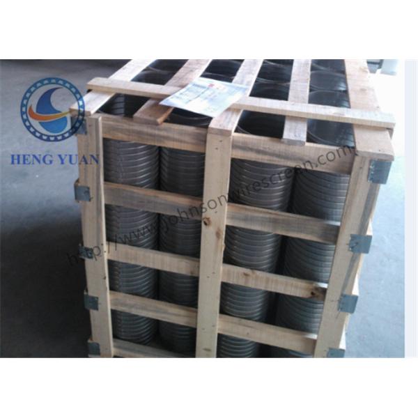 Mechanical Separation Trommel Drum Screen / Basket Screen Filter Firm Structure