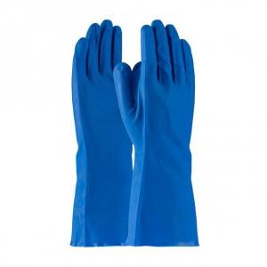 China 15 Mil Xxl Blue Nitrile Gloves Household Chemical Resistant Gloves Nitrile wholesale