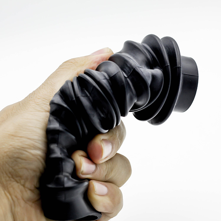20-90 Shore Customized NBR Rubber Bellows Heat Resistance Compression Injection