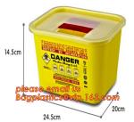 Medical syringe round sharp container ,safety box for needles,sharp bin,