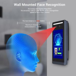 AI Face Recognition Time Attendance Machine IP65 For Office / Mall