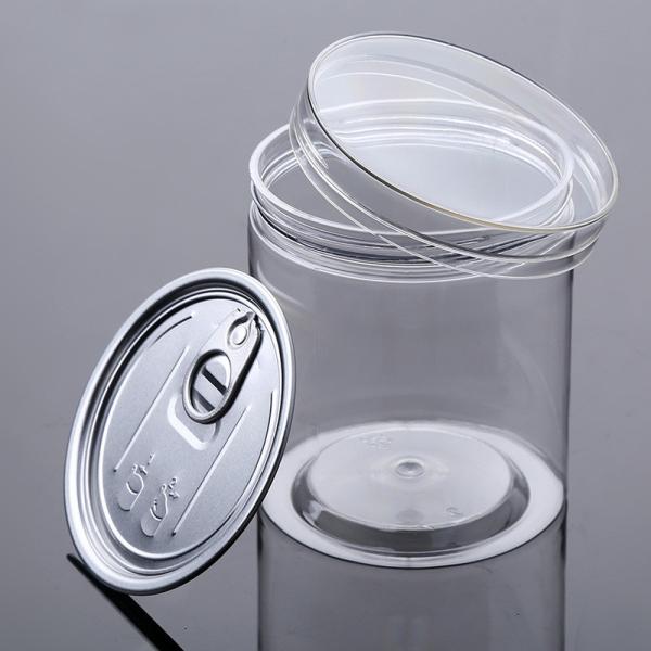 Nuts Peanut Butter Plastic Storage Jars PET 16.2oz 460ml 75mm