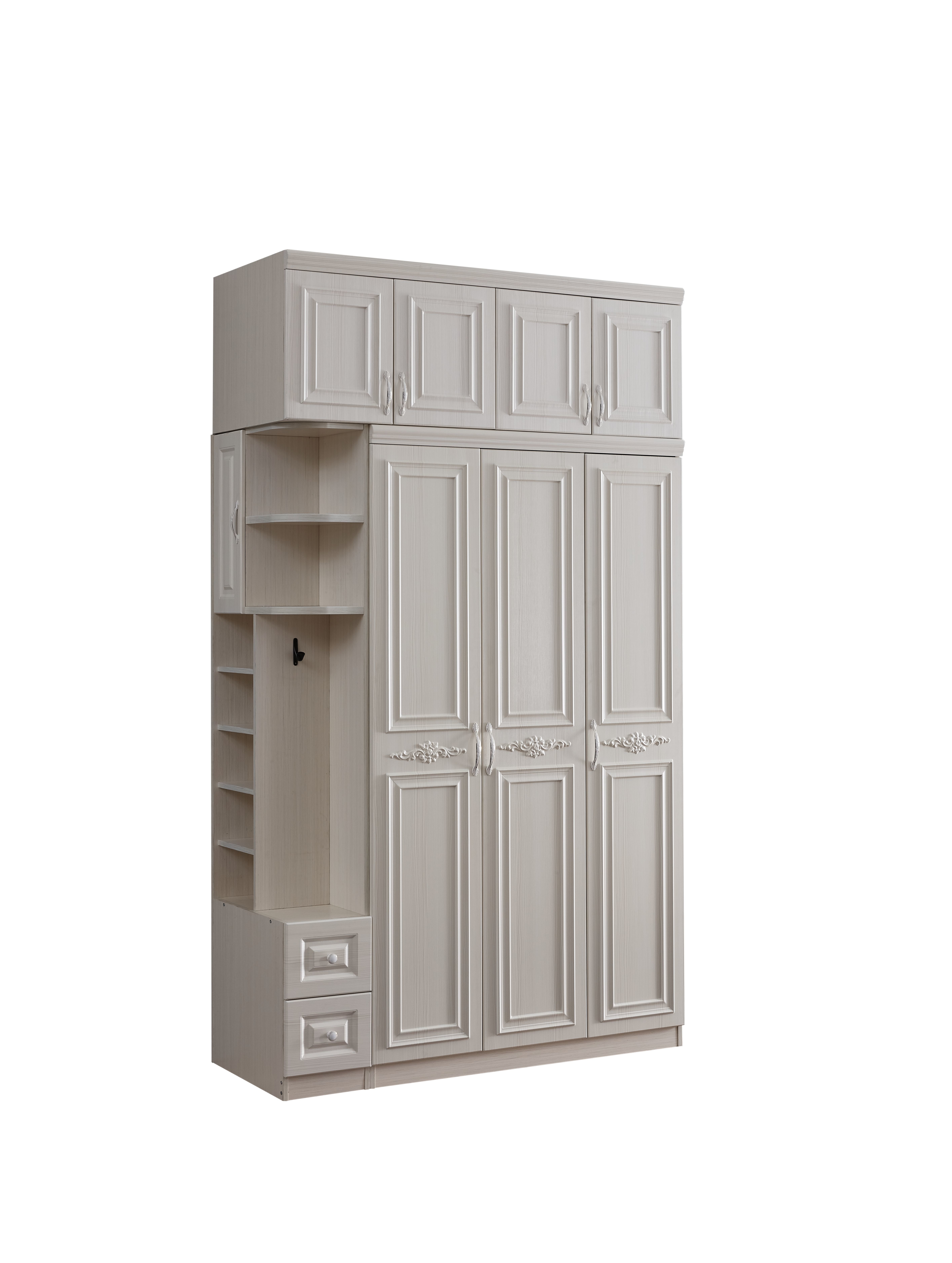 Thickened 3 Door Wardrobe With Drawers