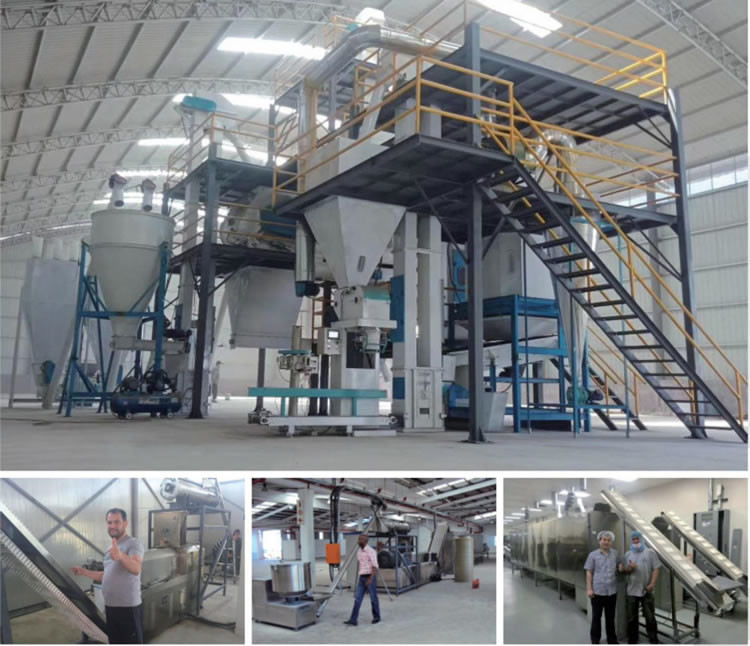 300kg/H Fruit Vegetable Drying Machine Corn Puff Making Machine 256kw