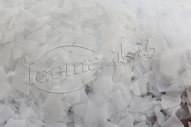 China 50 tons/day containerized snow flake ice machine for cooling with factory price