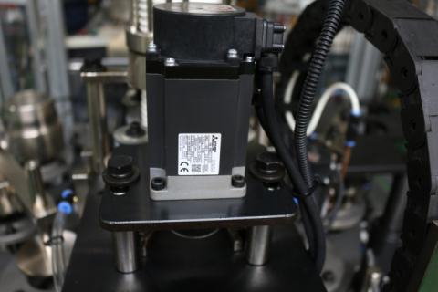 Fully Automatic double wall coffee cups Forming Machine Middle Speed 90 Cups / Minute with ultrasonic