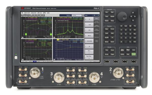 Quality Vector PNA X Microwave Network Analyzer , 10MHz-50GHz Keysight Agilent N5245B for sale