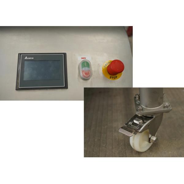 Three Dimension Frozen Meat Dicer Cube Cutting Machine 800KG/H For Meat Processing Industry